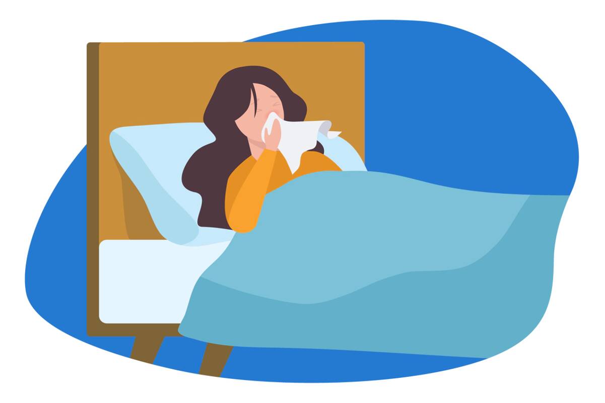 ¿Cómo dormir con la nariz tapada?