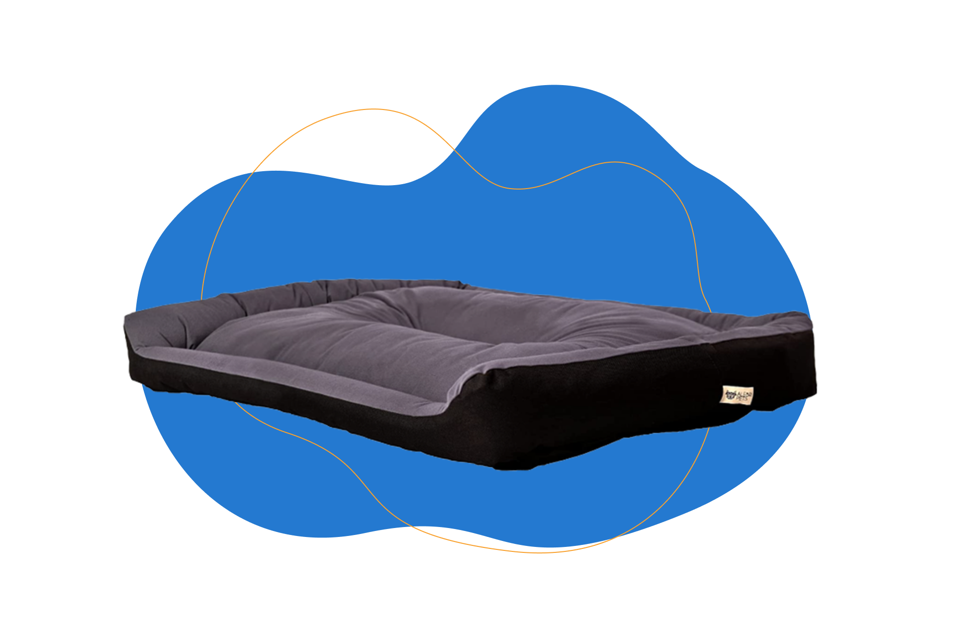 ALEBRIPETS Cama para Perro Exterior a Prueba de Agua