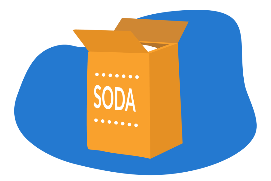 limpiar el colchón con bicarbonato.