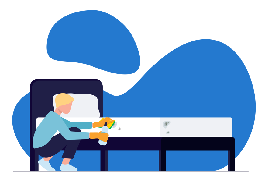 limpiar el colchón paso a paso