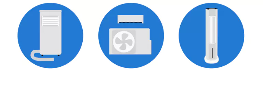 tipos de aire acondicionado