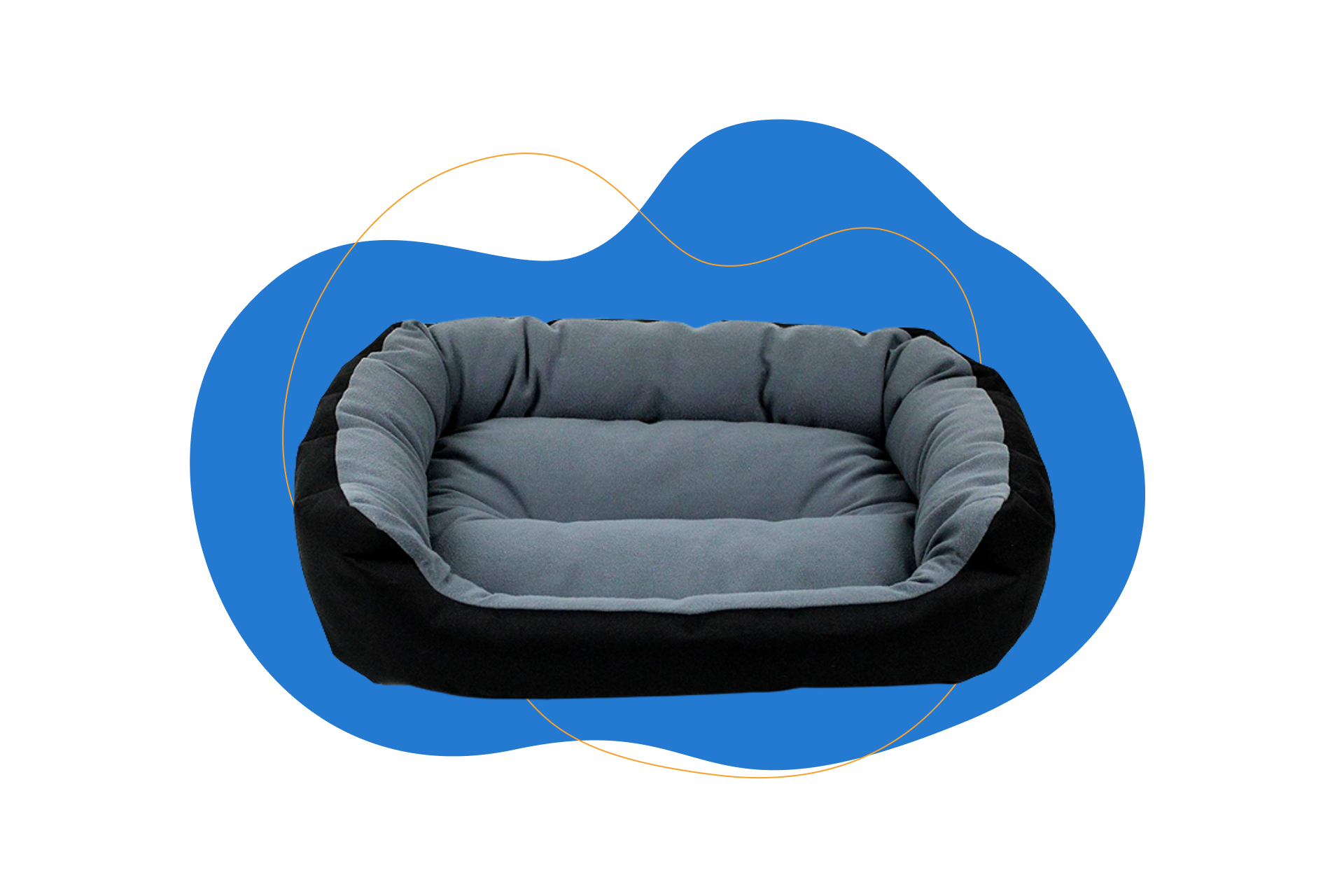 PETS APPAREL HILLS Cama para Perro, Resistente, Confortable, con Relleno Suave