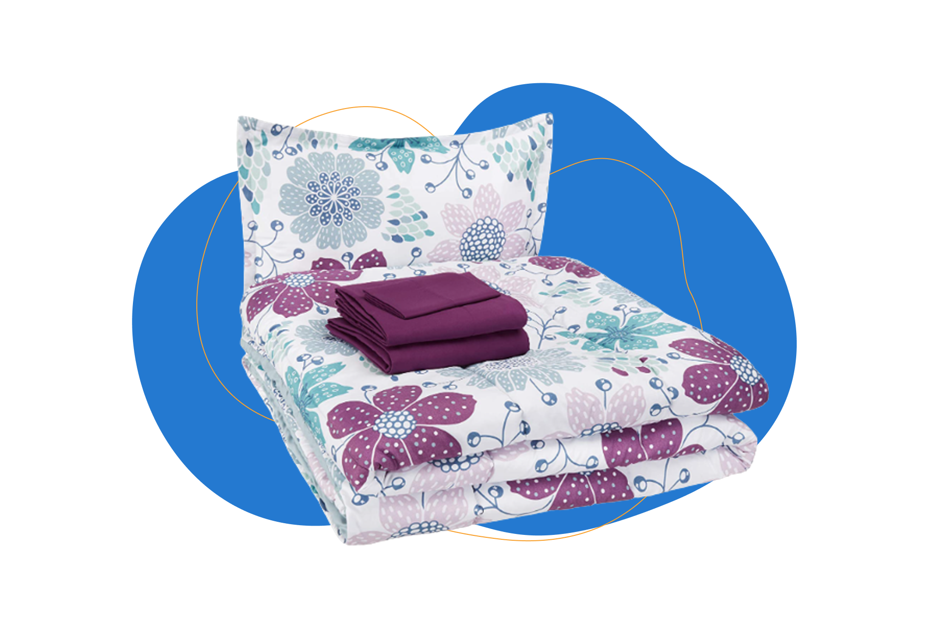 Amazon Basics - Juego de cama de microfibra para niños