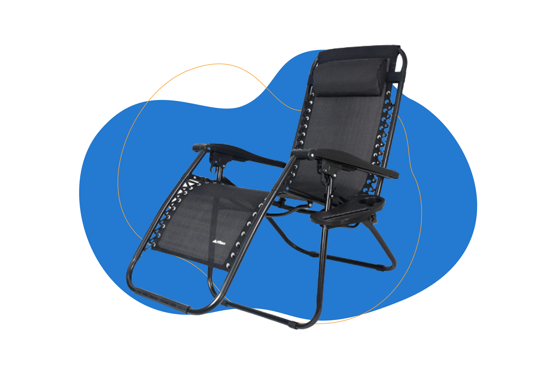 Camastro Hikeo Silla Plegable Antigravity 170° para Exteriores