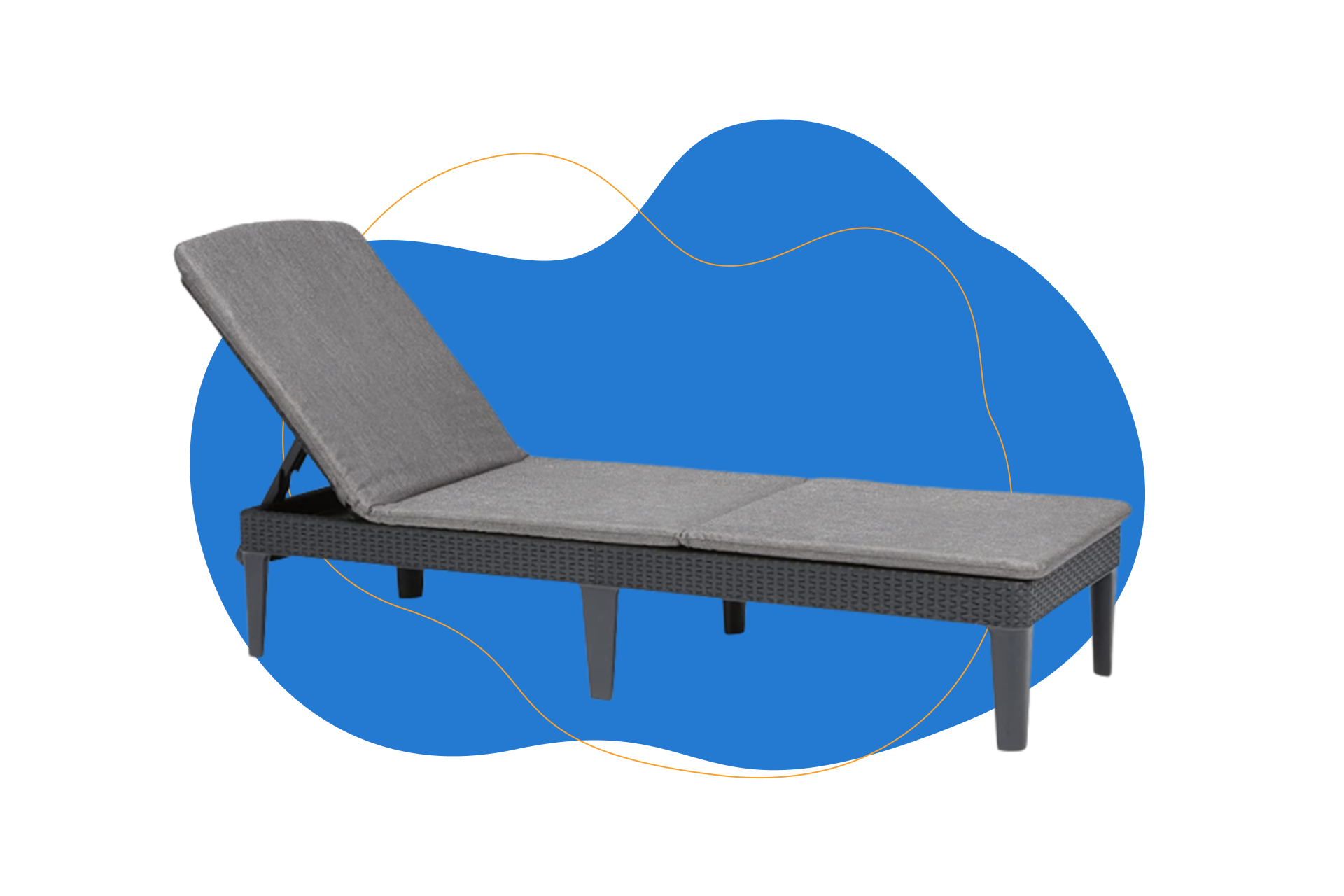 Camastro Keter Jaipur con cojín