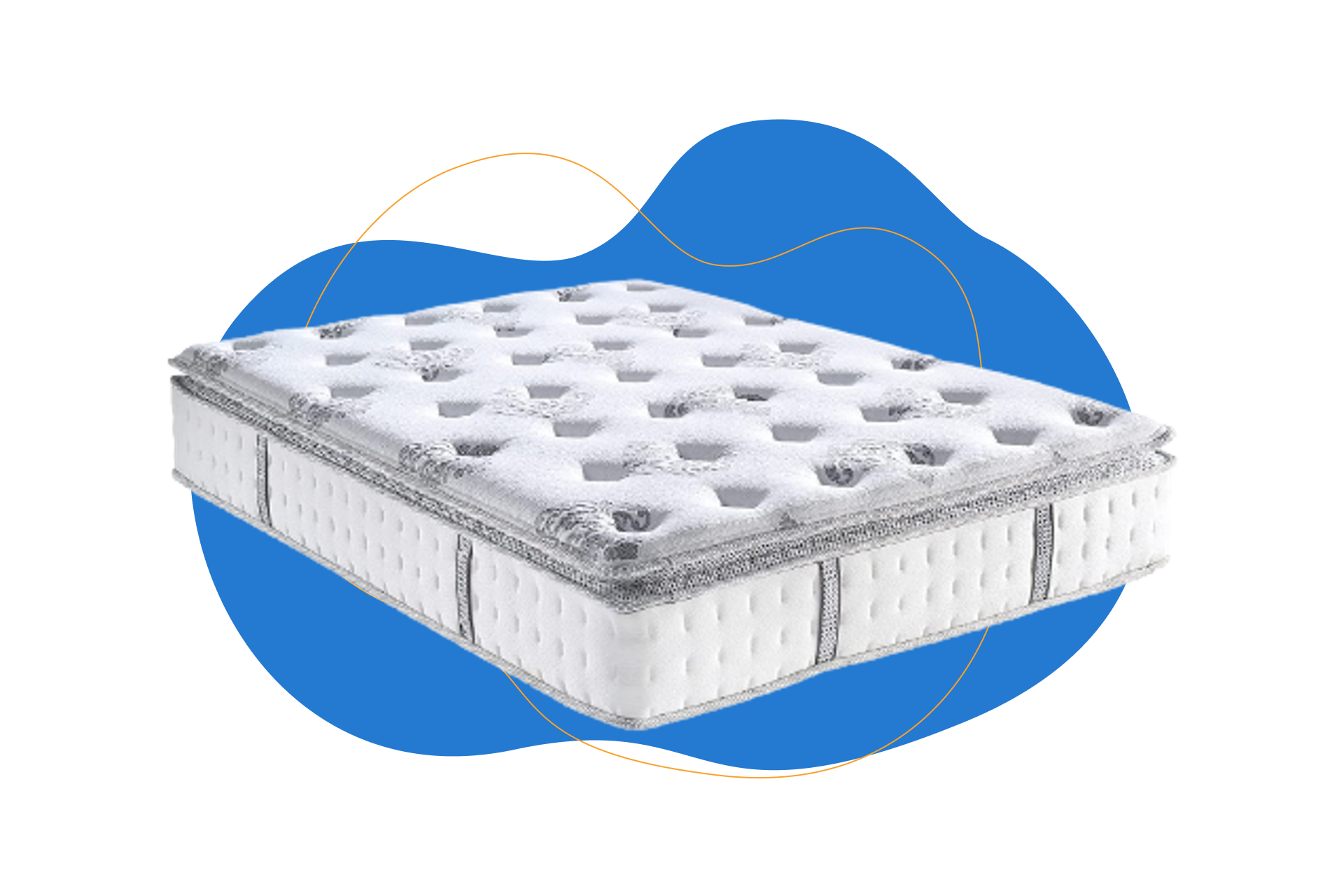 Classic Brands Mercer Cool Gel Colchón Híbrido