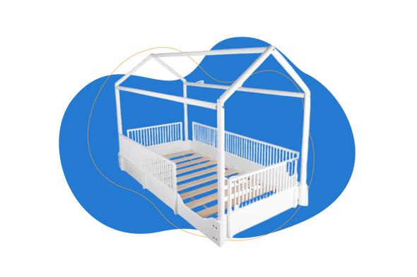 DUDUK Cama Casa Montessori | Madera