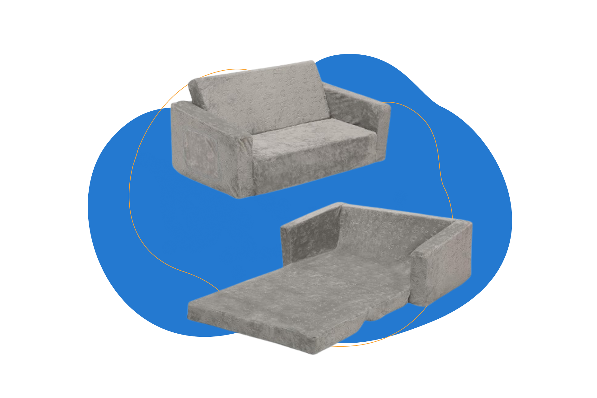 Delta Children Sofá cama infantil