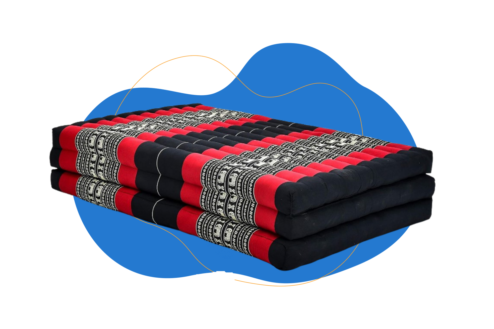 Futón japonés plegable XL LEEWADEE