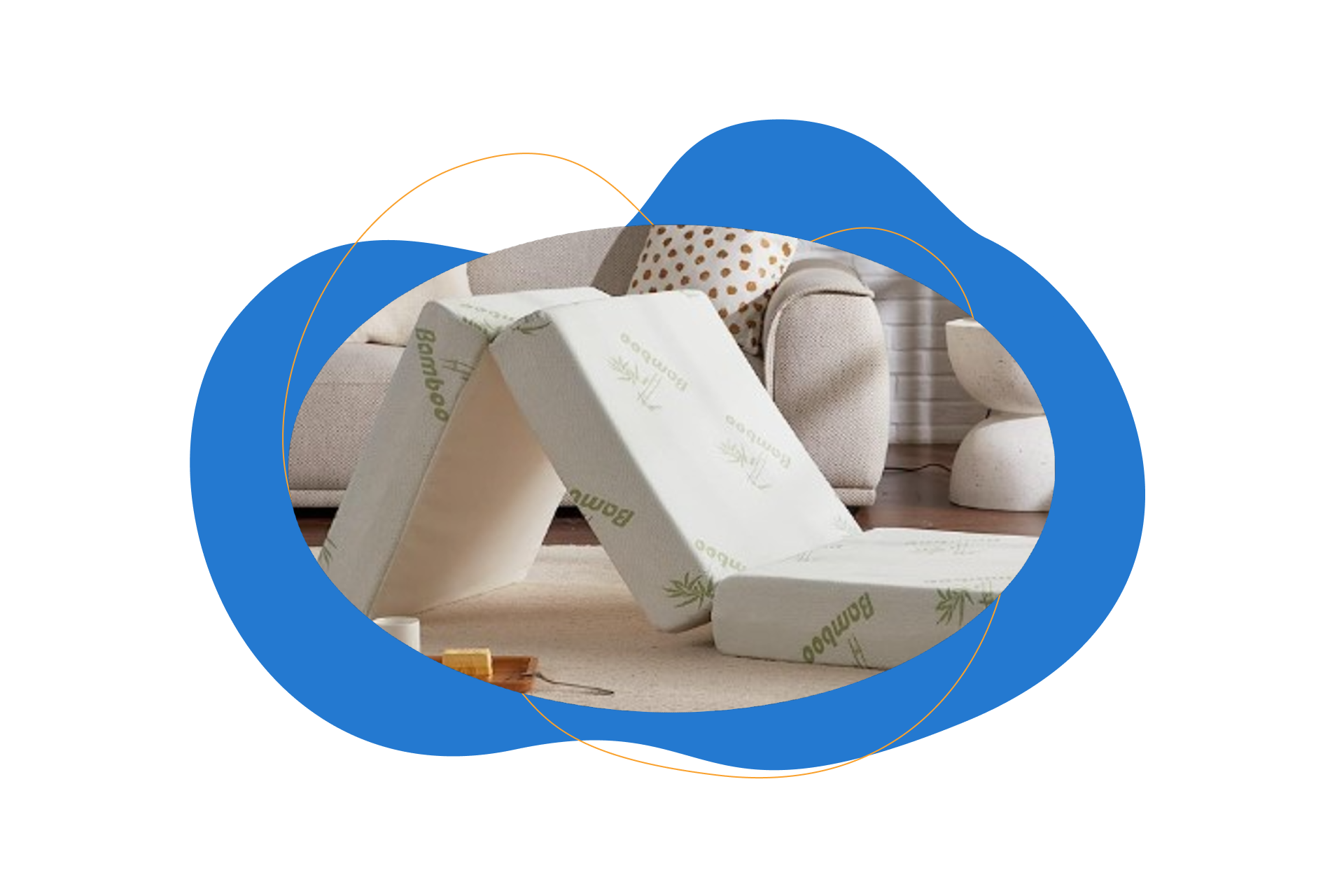 Futón japonés viscoelástico SINWEEK