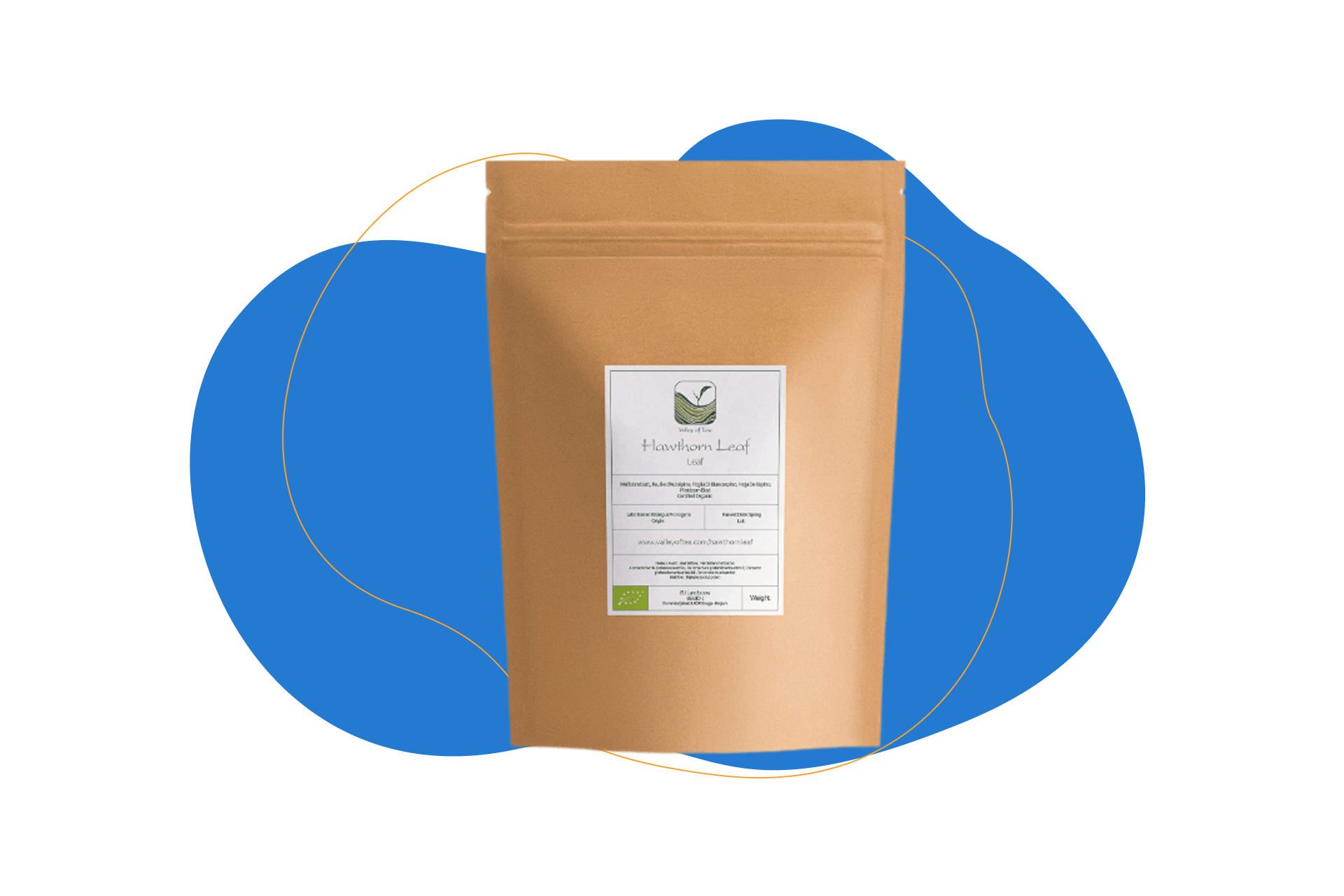 Hawthorn Tea - Flor de hoja orgánica