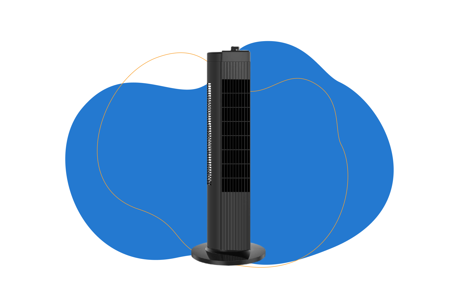 Mainstays FZ10-19MB Ventilador de torre