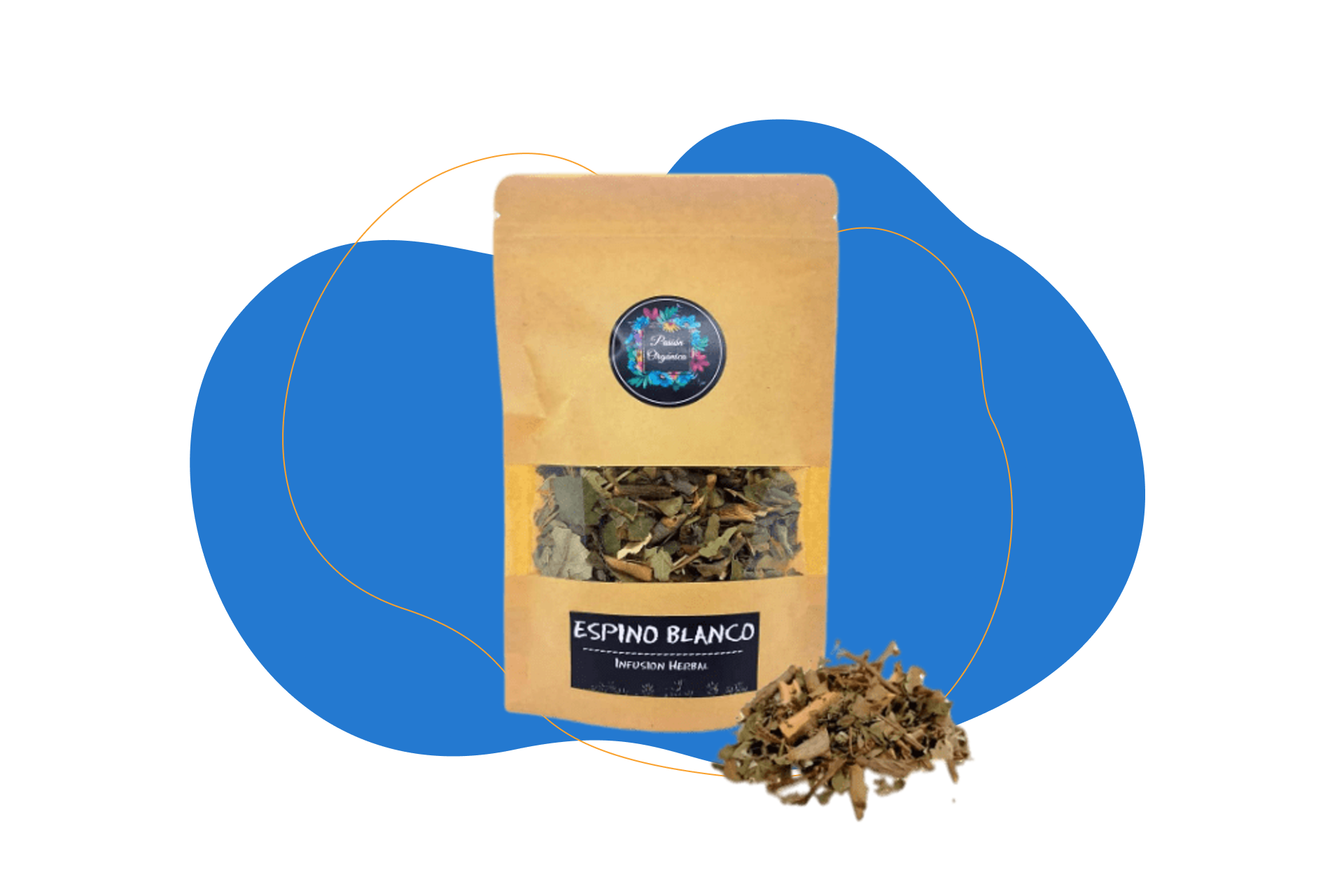 Pasión Orgánica Té Infusión ESPINO BLANCO