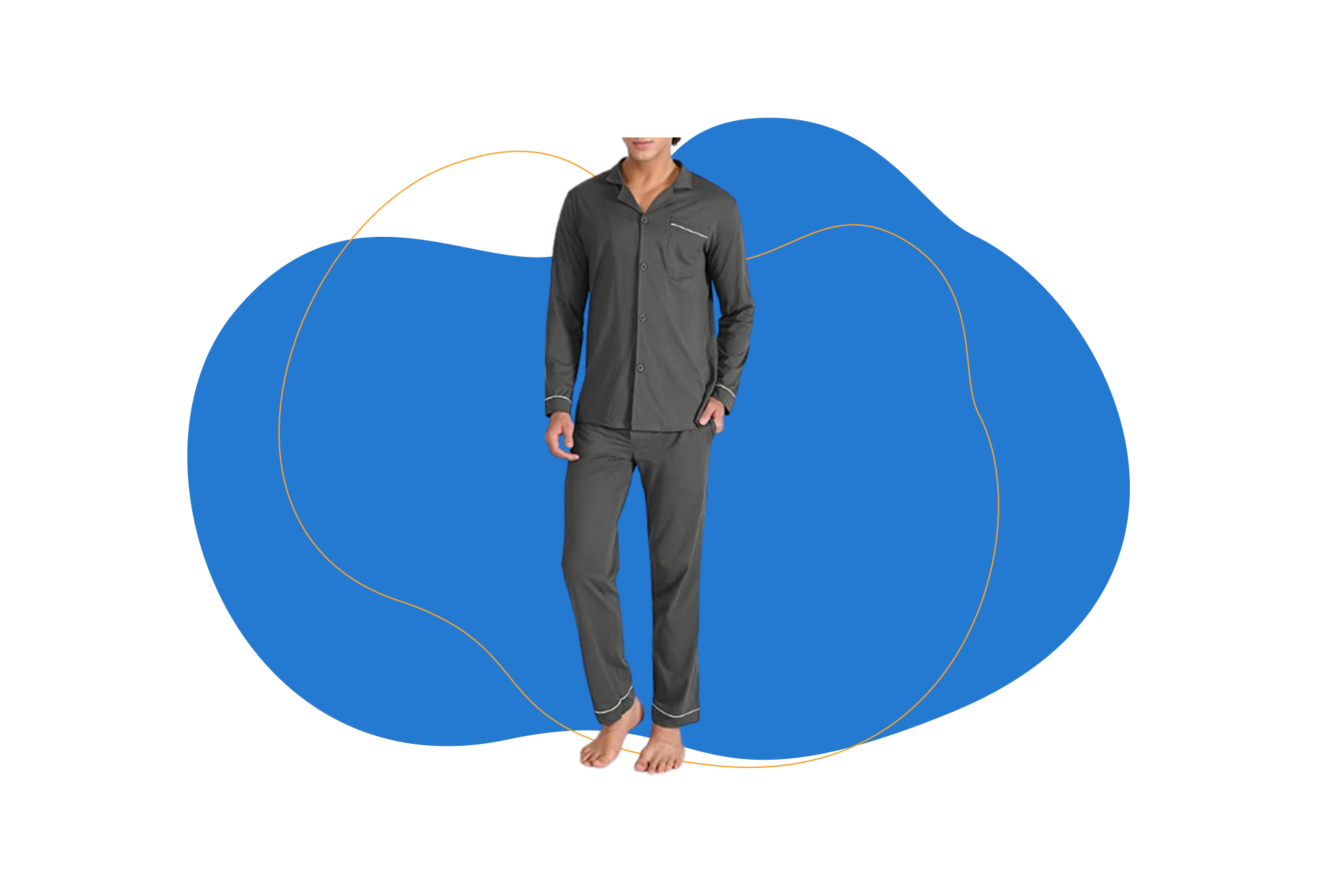 Pijama de hombre clásico y elegante