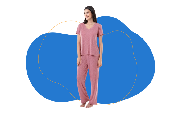 Pijama de mujer de 2 piezas Fruit of the Loom