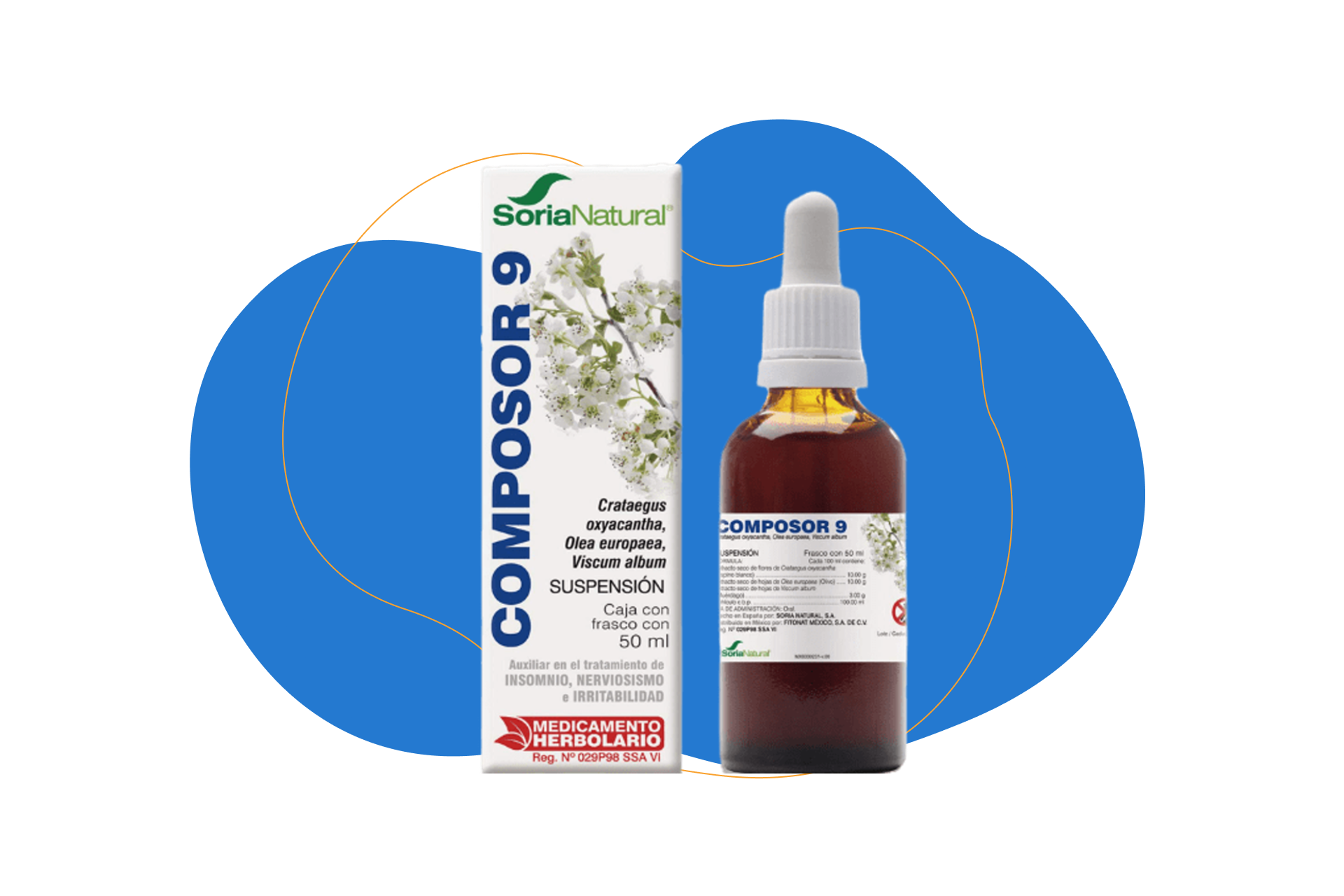 Soria Natural Composor 9 Medicamento herbolario
