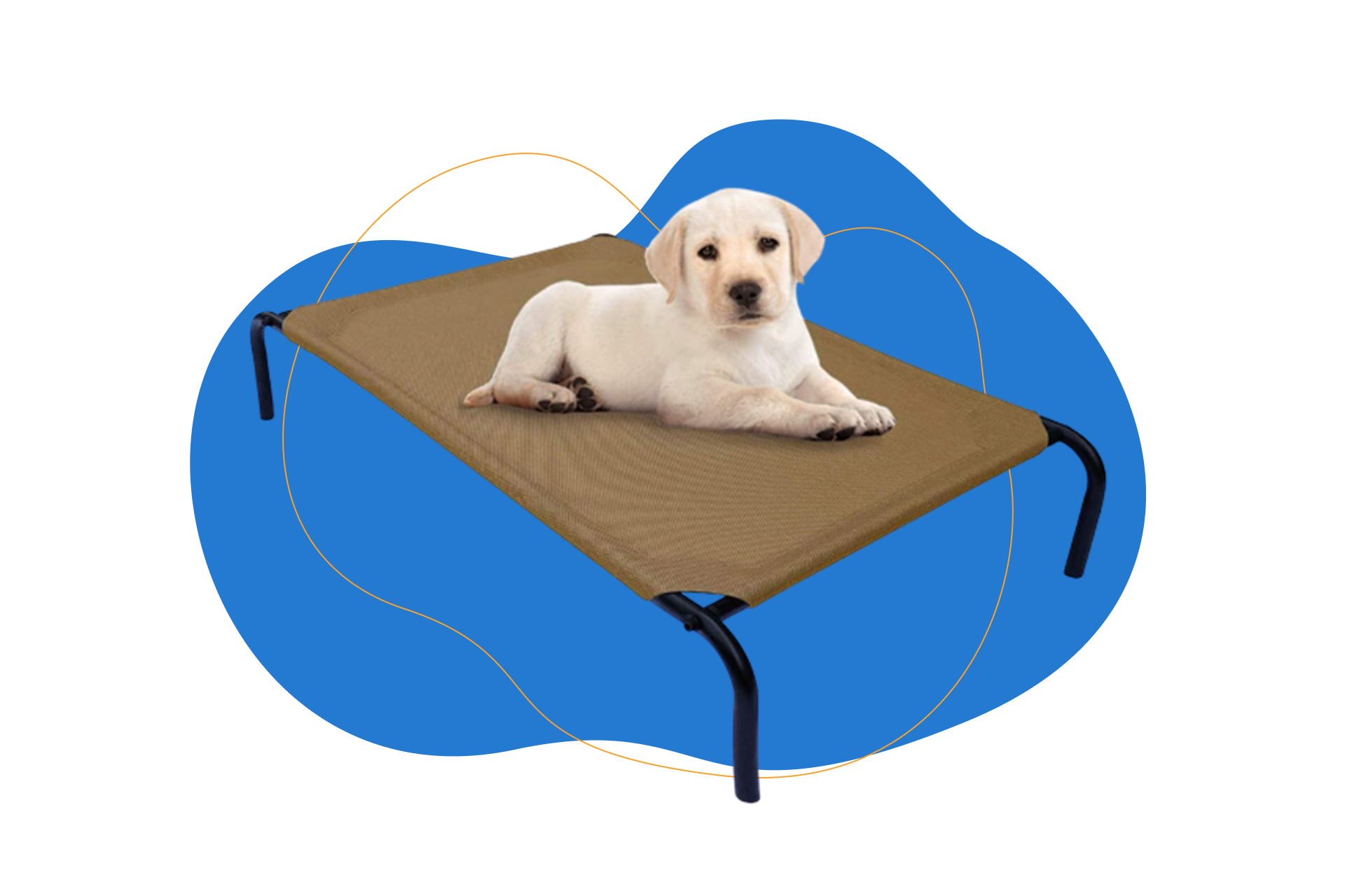 Tapete refrescante para perro elevado y portátil de PHYEX