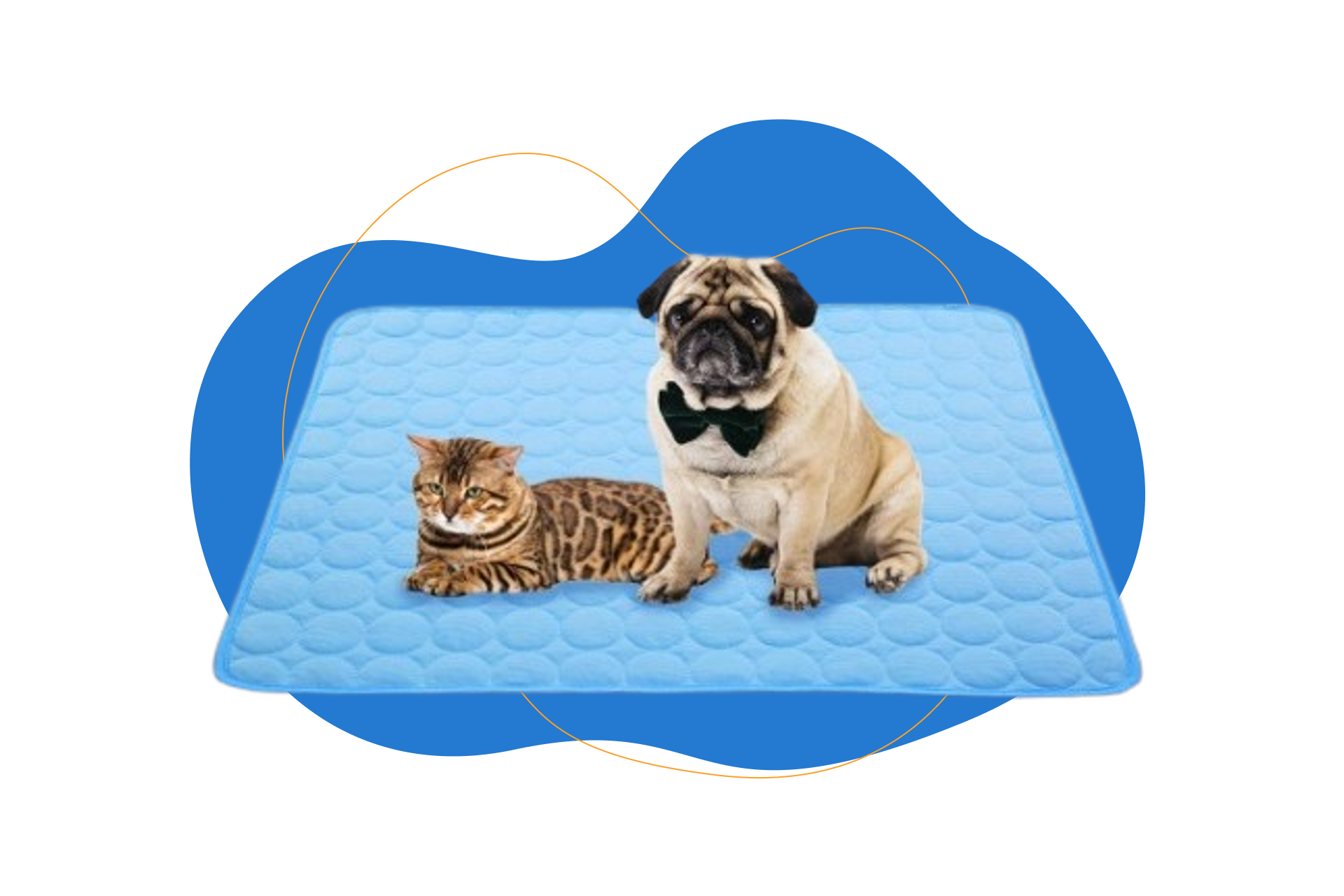 Tapete refrescante para perros y gatos de VeMee