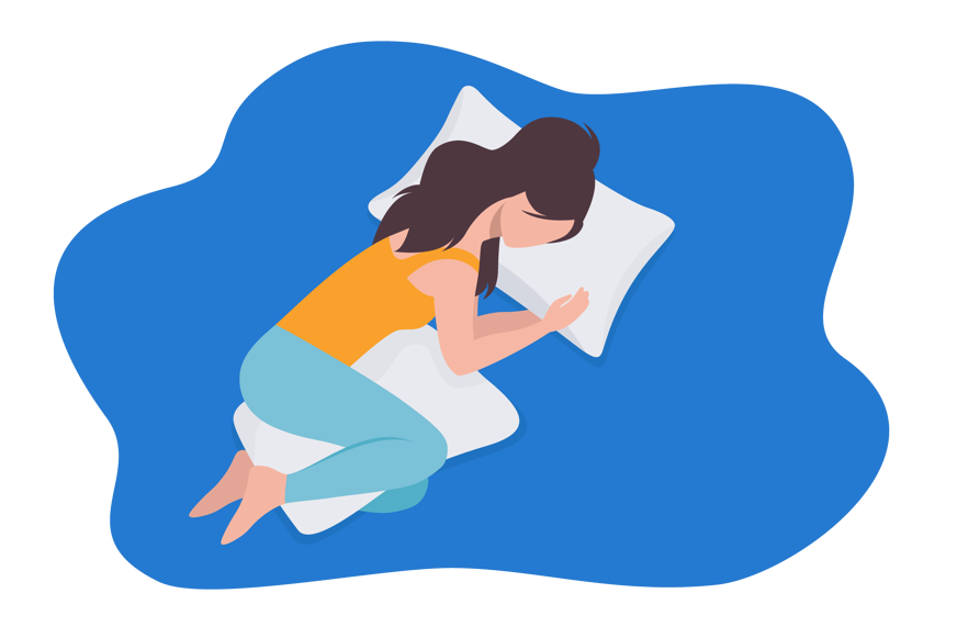 almohadas para piernas