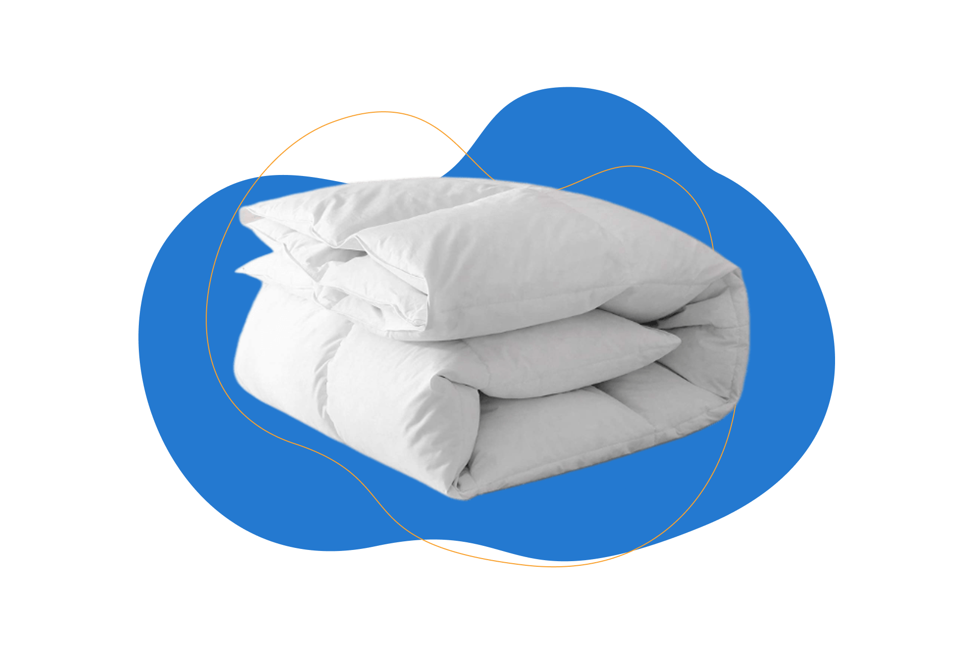 BPC Edredón de plumón de ganso