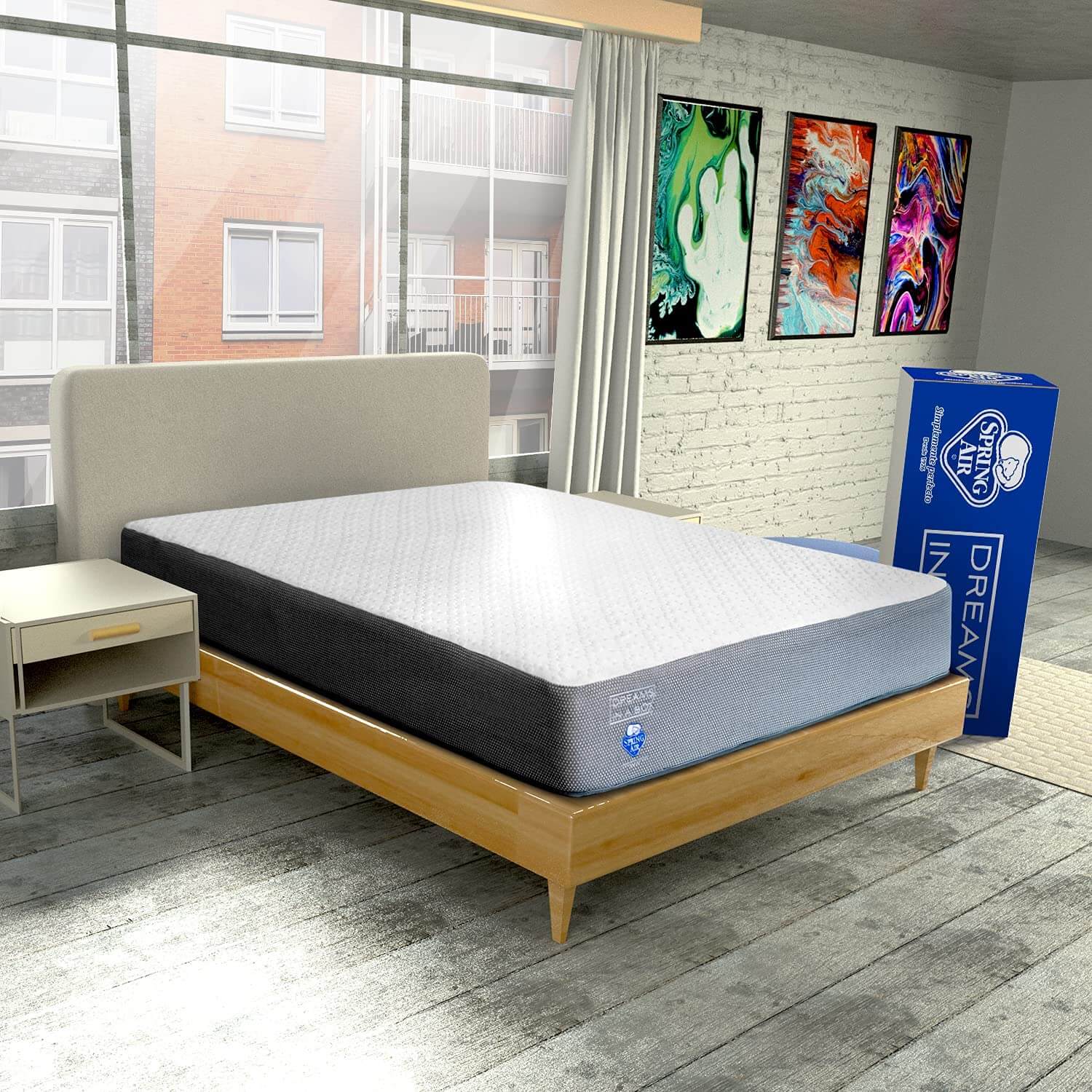 colchon spring air dream in a box