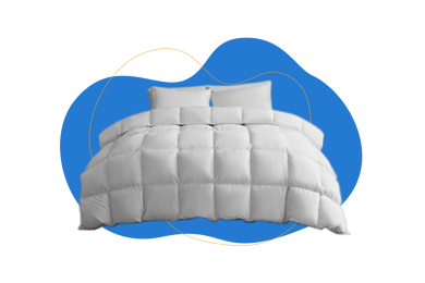 Ousidan - Edredón de plumón de ganso de lujo