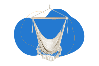 silla colgante Chihee