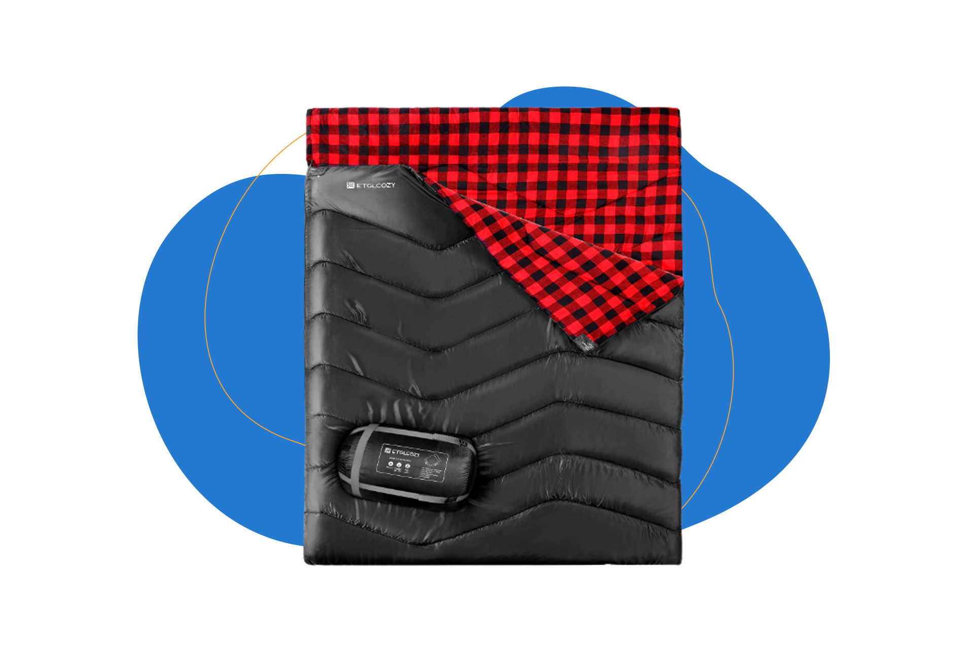 Saco de dormir doble