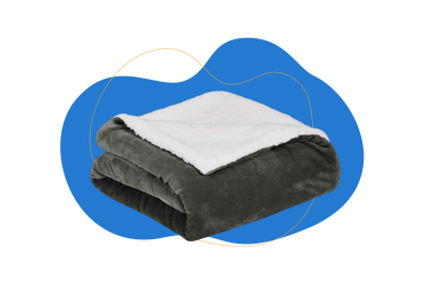 Manta sherpa de microvisón ultrasuave
