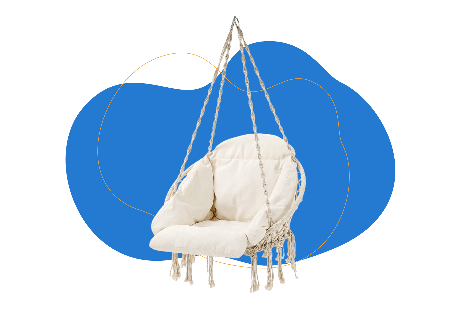 SONGMICS-Silla-Colgante