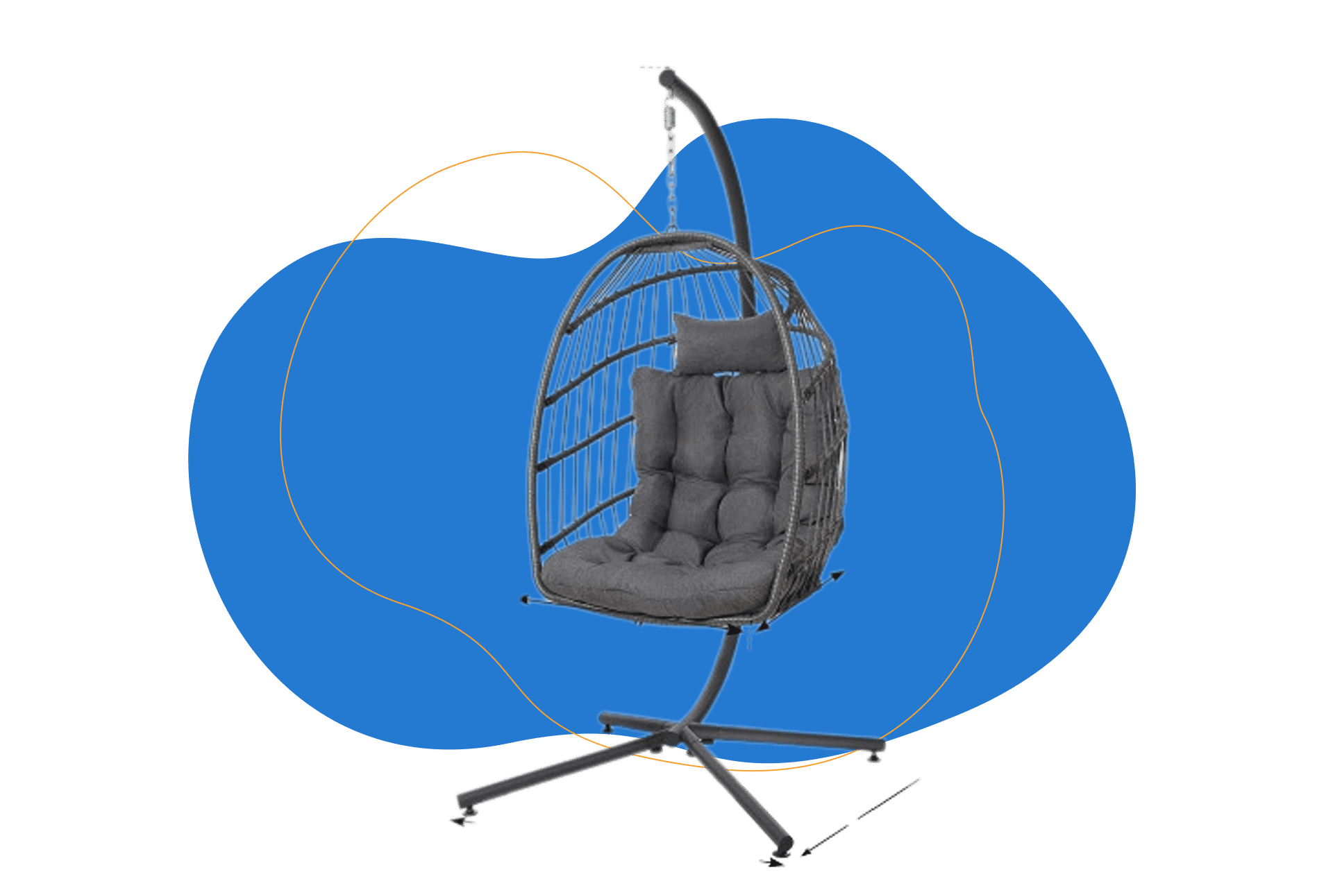 silla colgante Switte