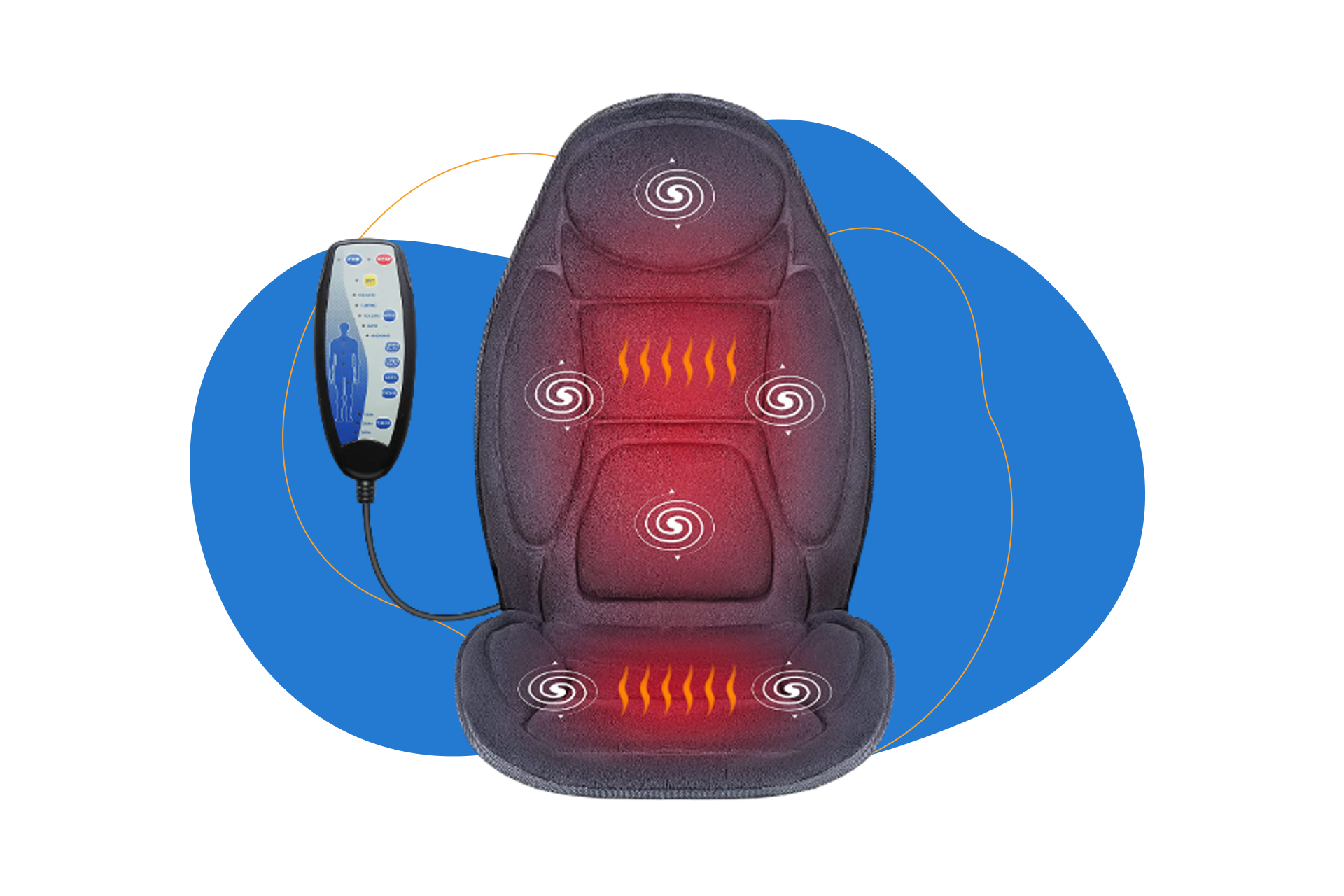 Cojín de Asiento de Masaje