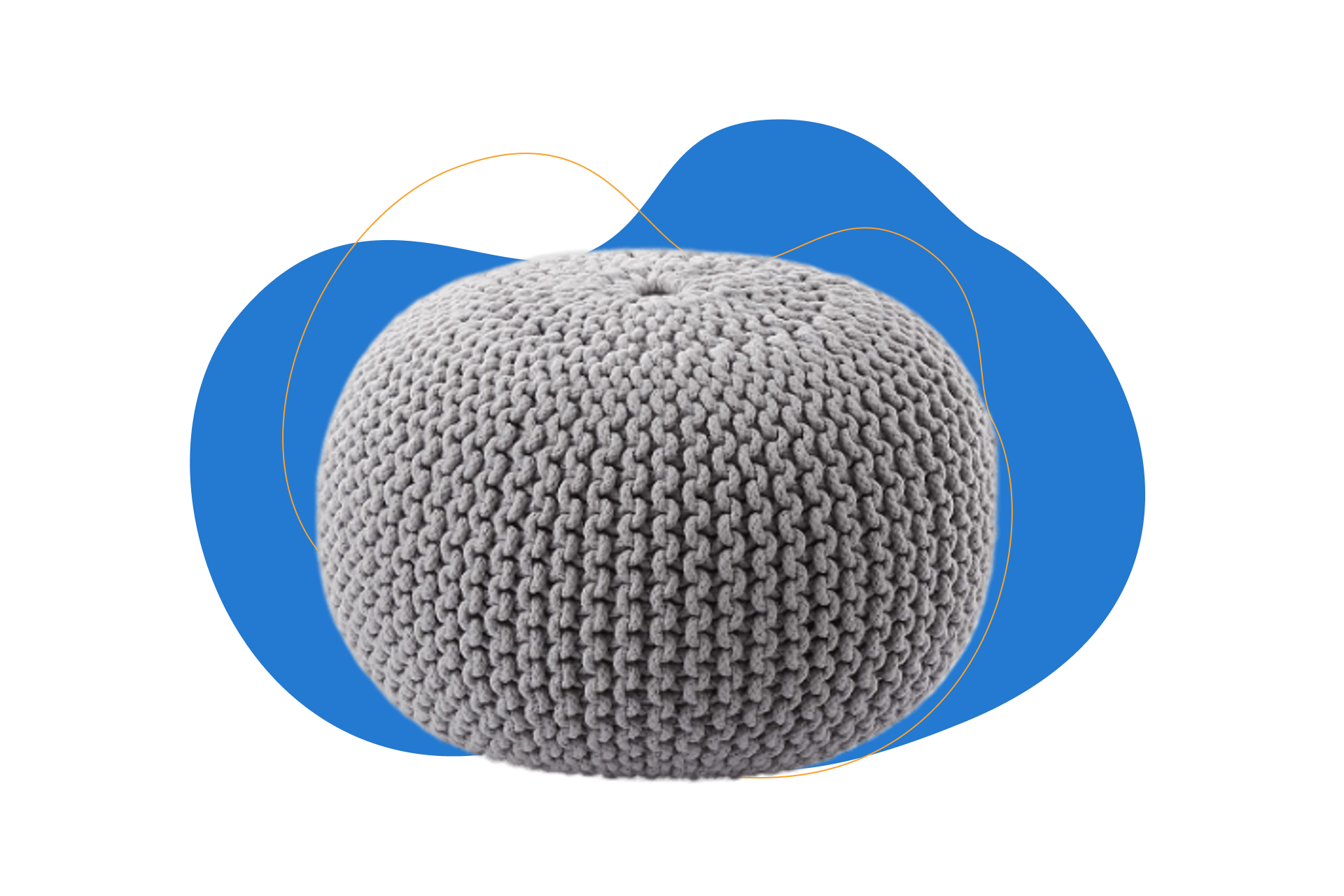 Fernish Decor - Puf redondo otomano