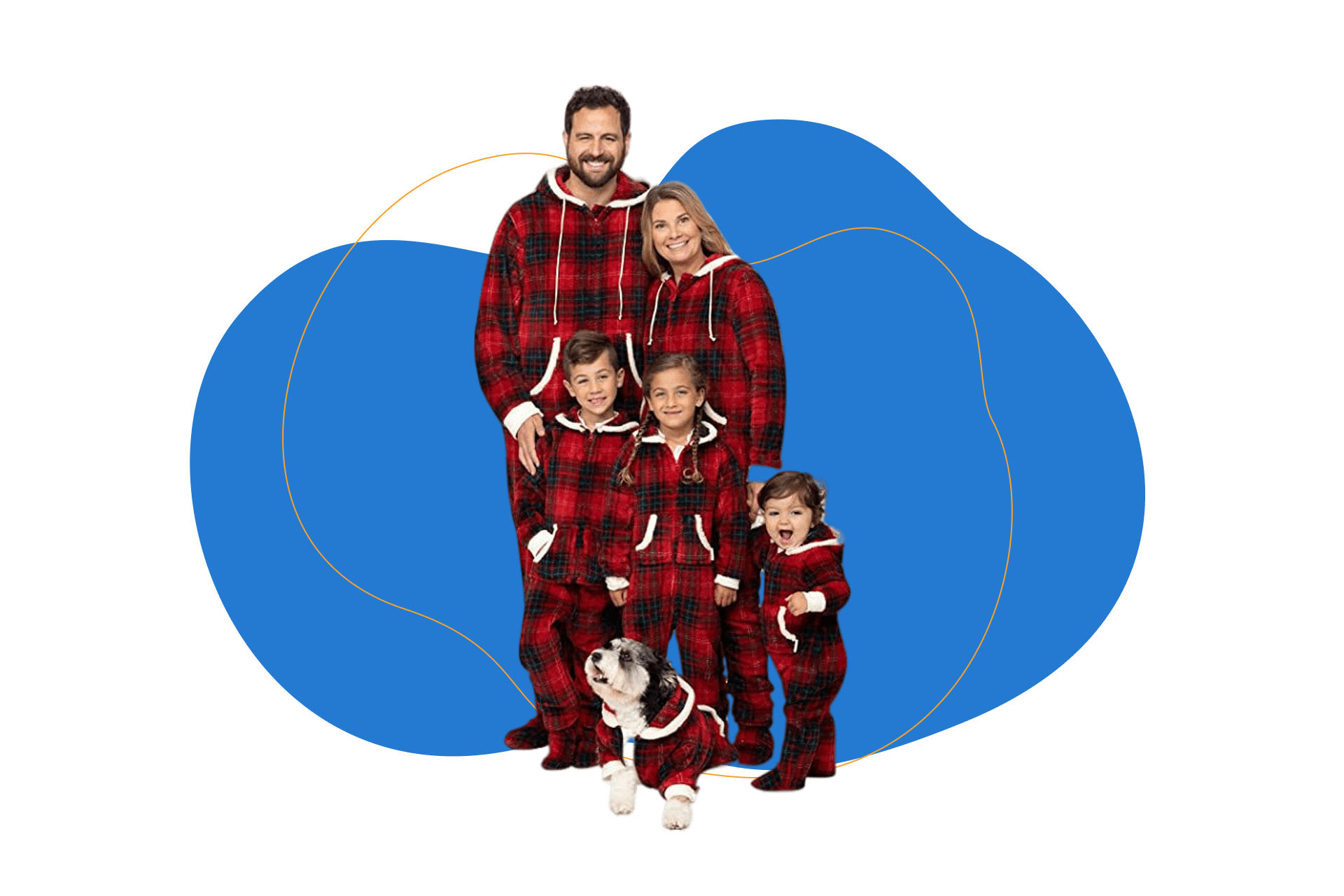 PajamaGram Pijamas de Navidad para la familia