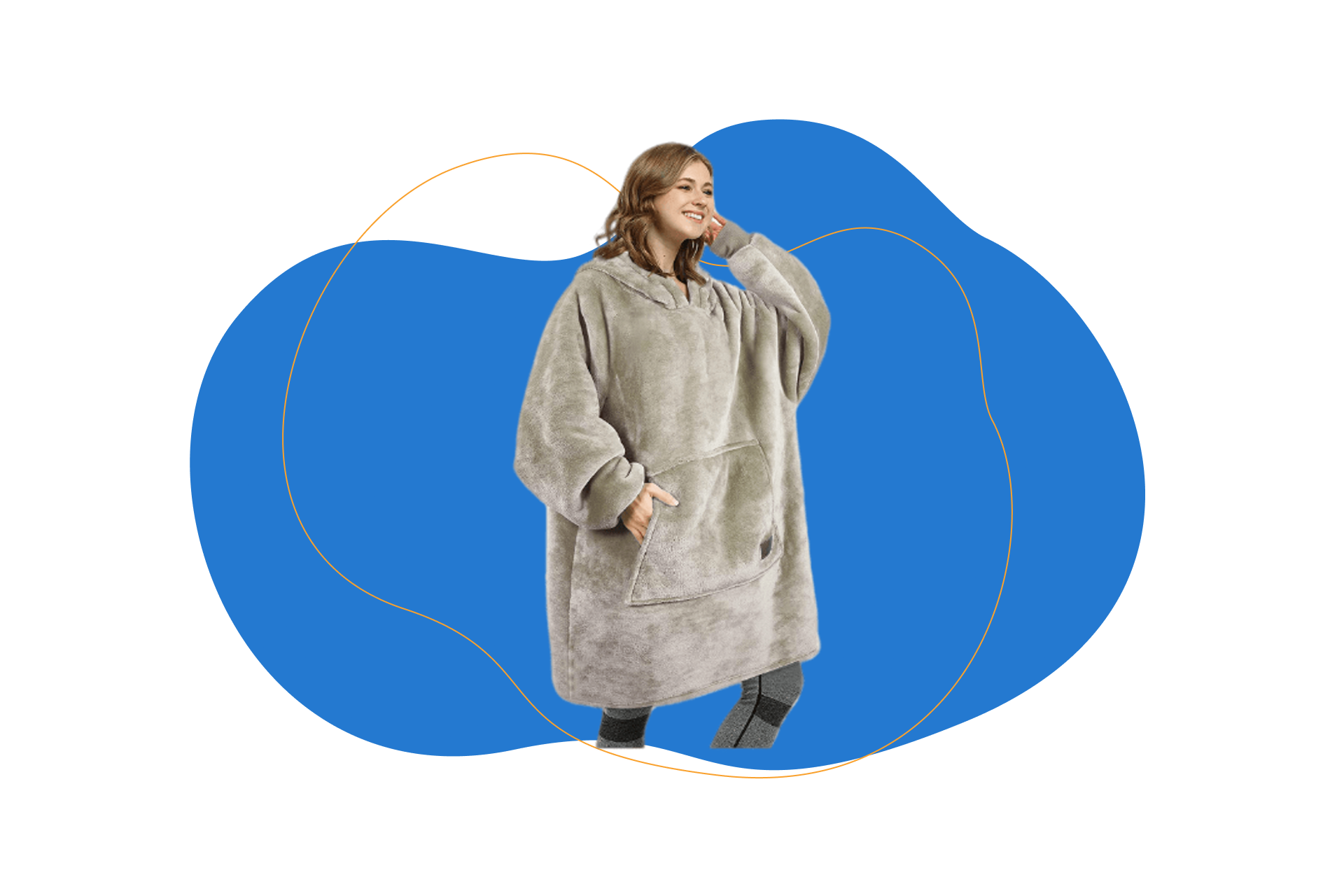 Sudadera con capucha de gran tamaño de Catalonia