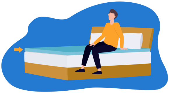 Colchoneta para colchón