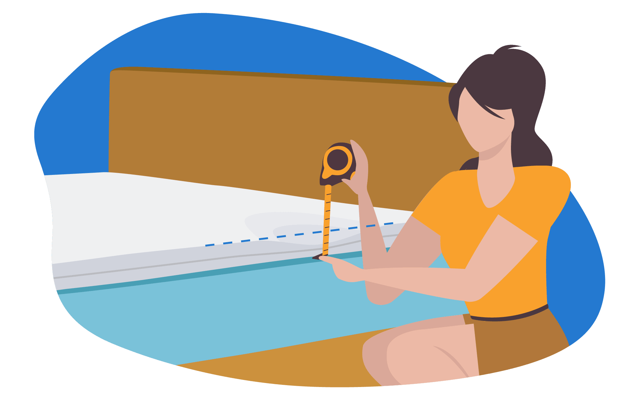 colchoneta colchon altura y grosor