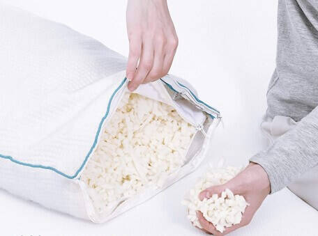 almohada luuna dentro