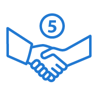 5 años de garantía