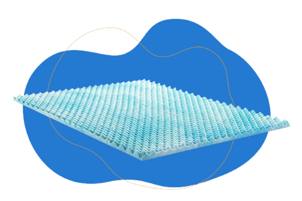 Linenspa Sobrecolchón de Memory Foam de gel