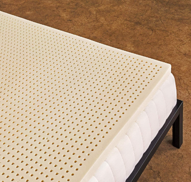 Sobrecolchón de látex 100% natural